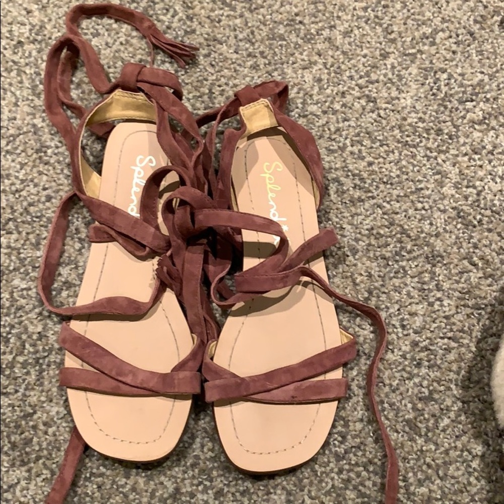 Splendid wrap sandals